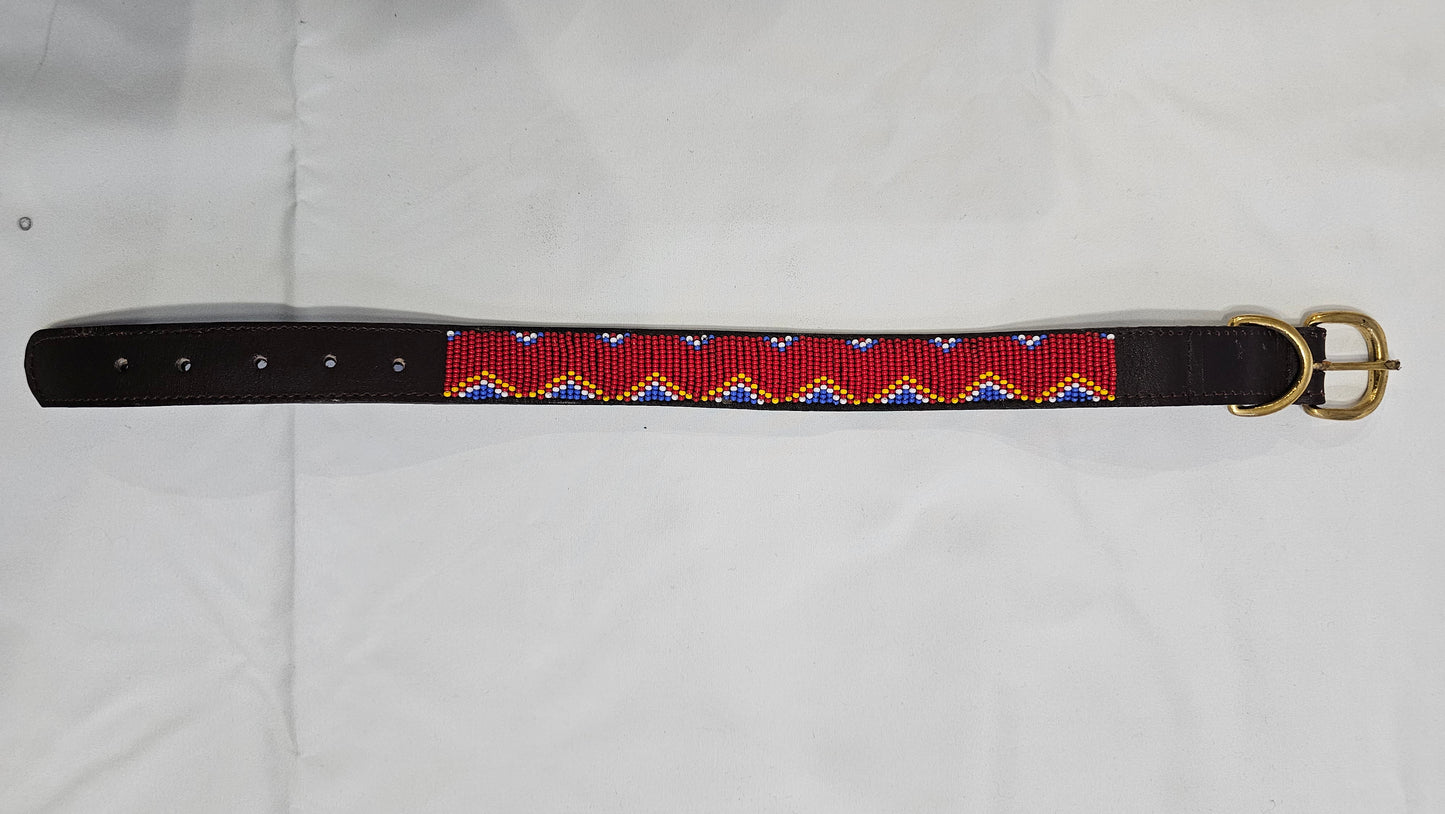 Collar para perro con cuentas de 16"