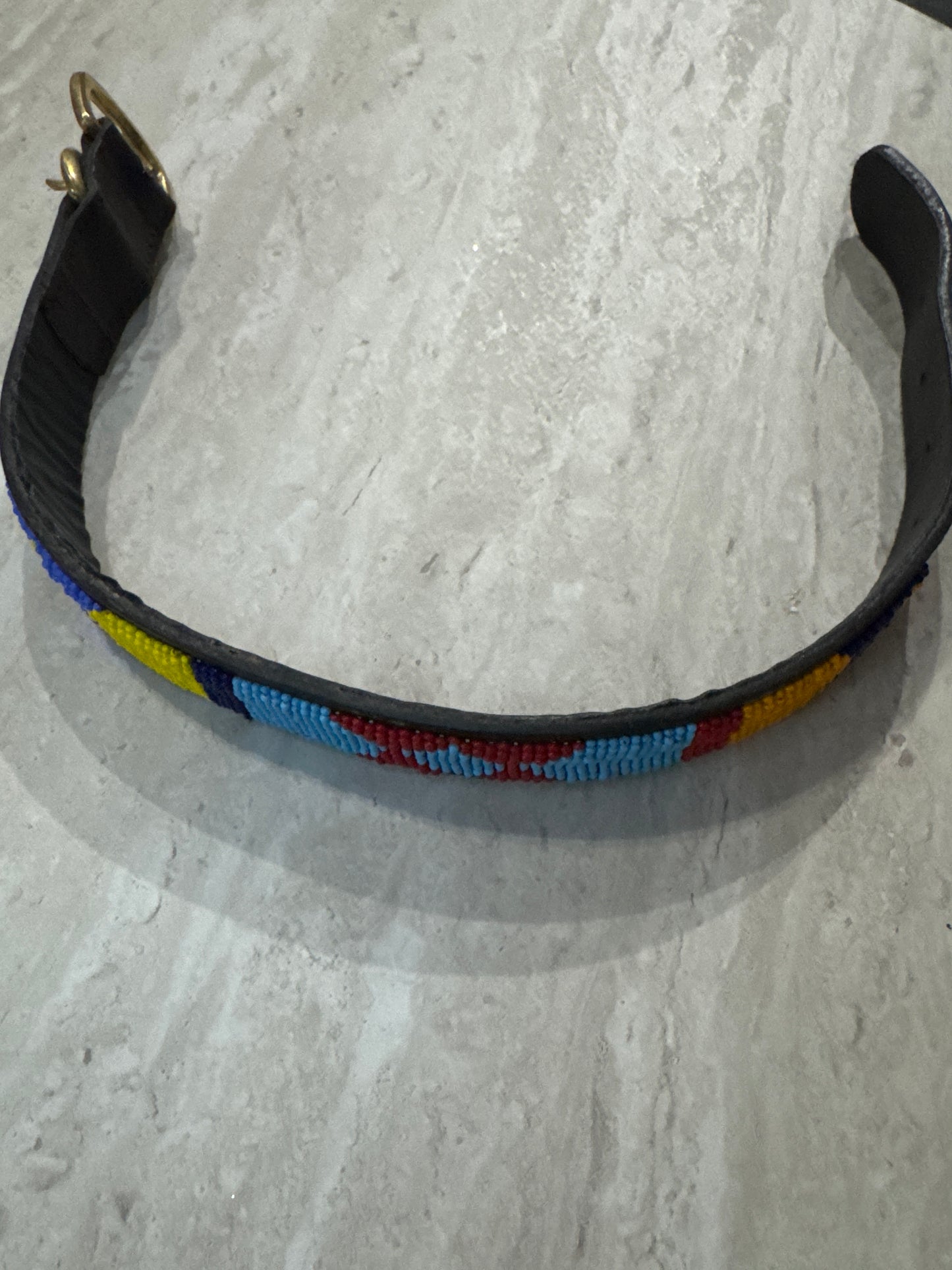 Collar para perro con cuentas de 16"