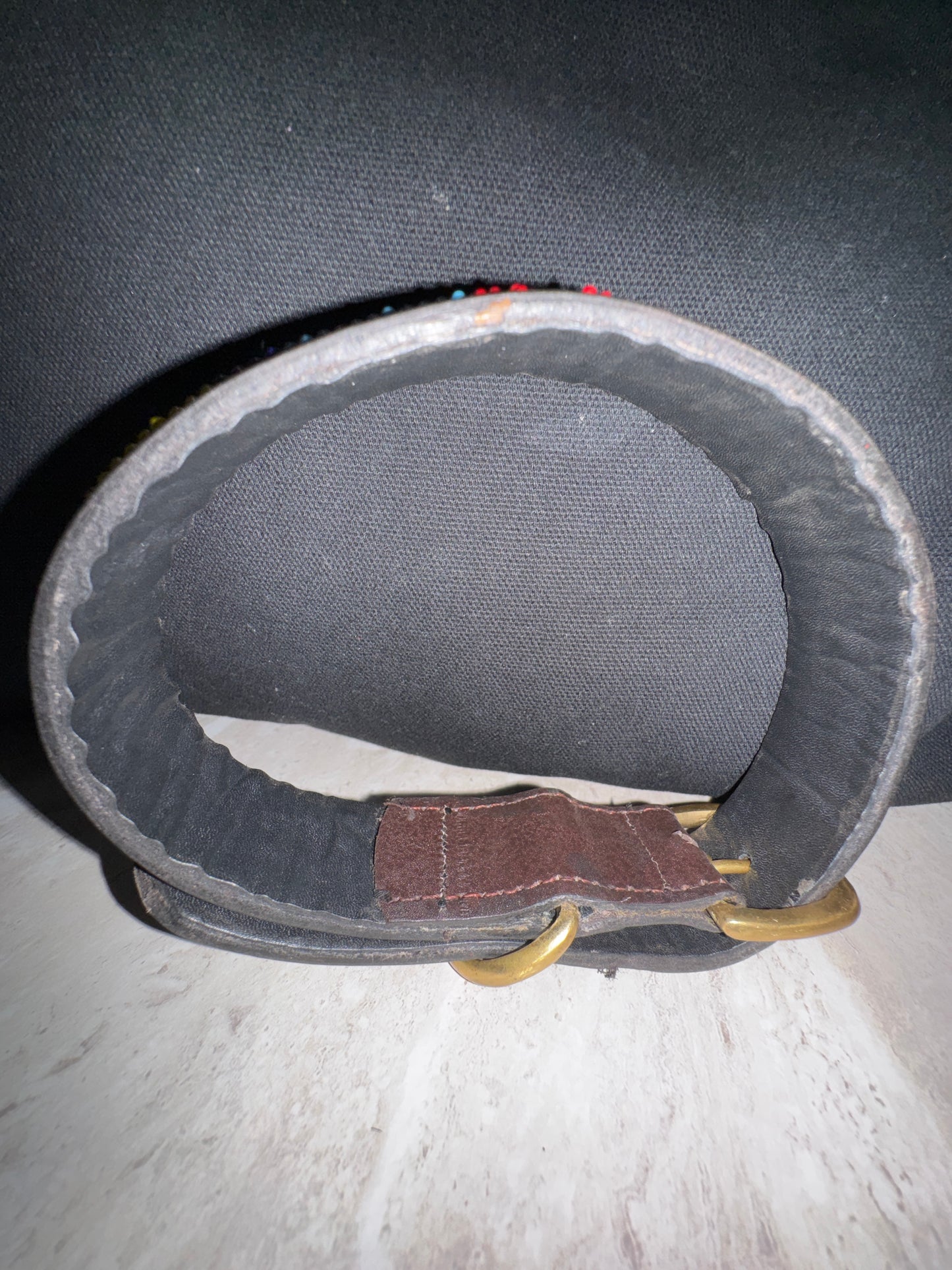 Collar para perro con cuentas de 16"
