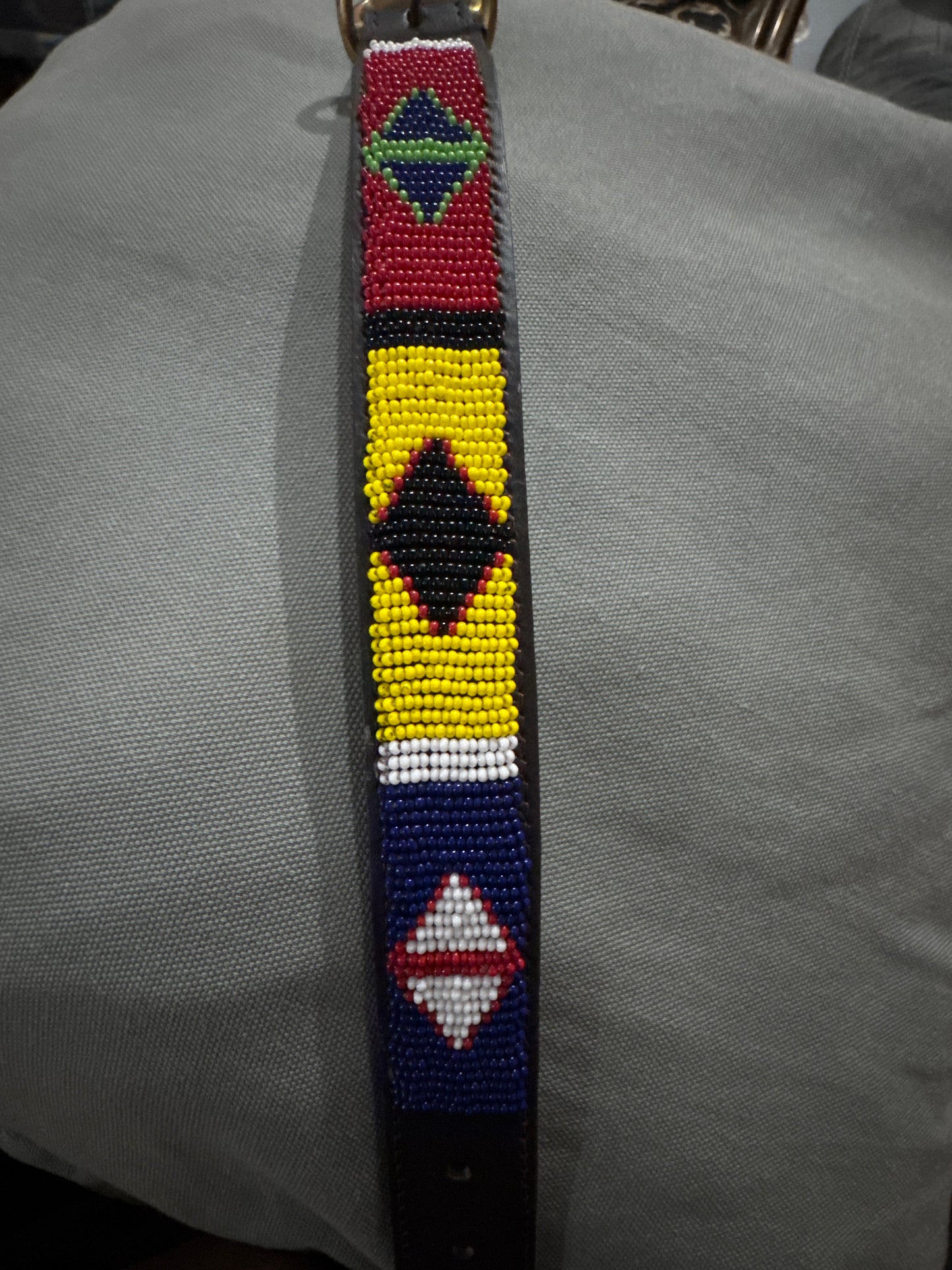 Collar para perro con cuentas de 16"